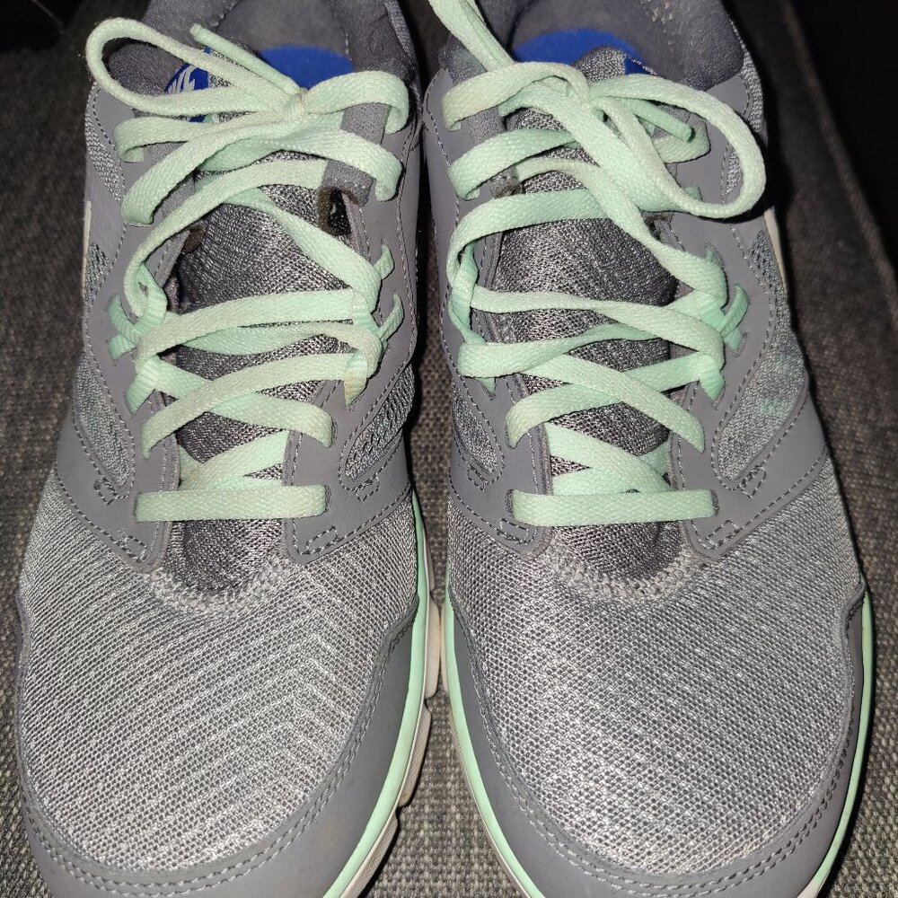 Nike Gray turquoise sneakers